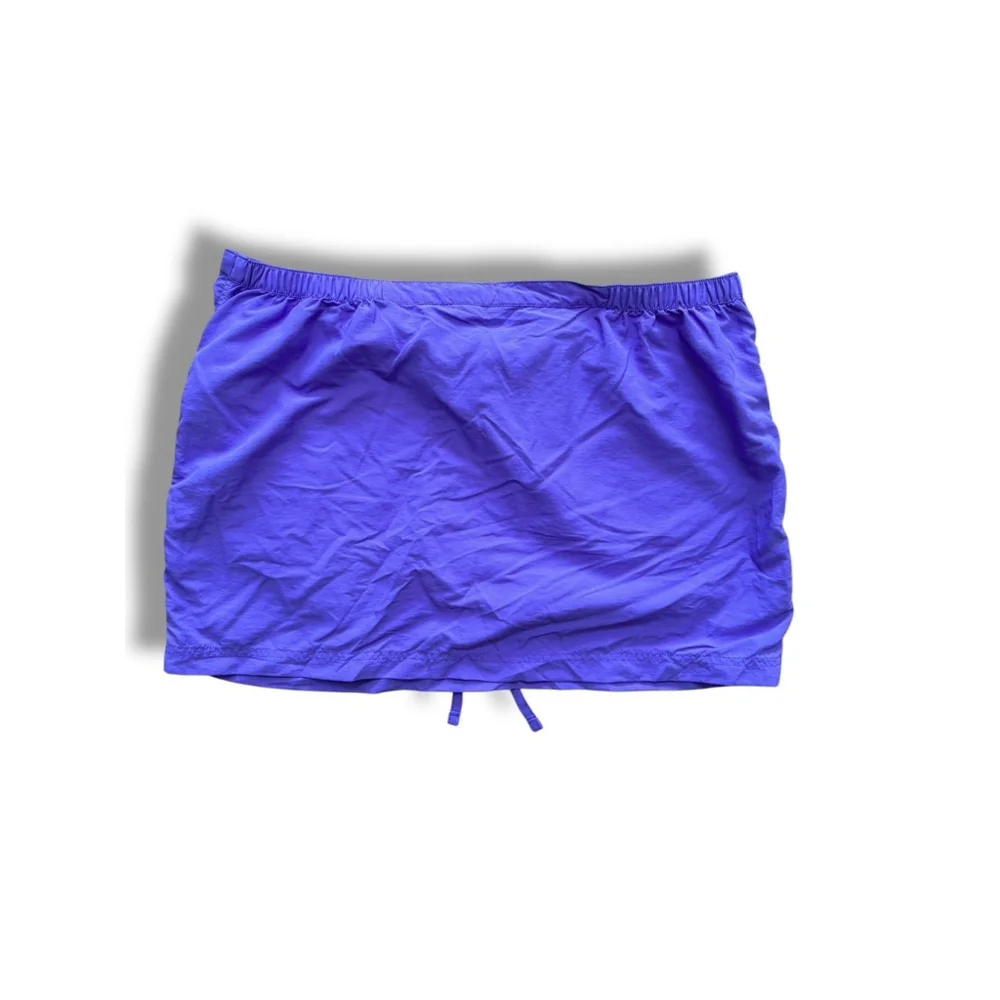 L.L. Bean Swim Skirt Purple Women's No Lining Size XL